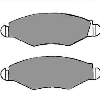 Pastillas de Freno ALFA ROMEO Alfasud 1.5-Sprint 1.3-1.5-1.7 72/82 Traseras
